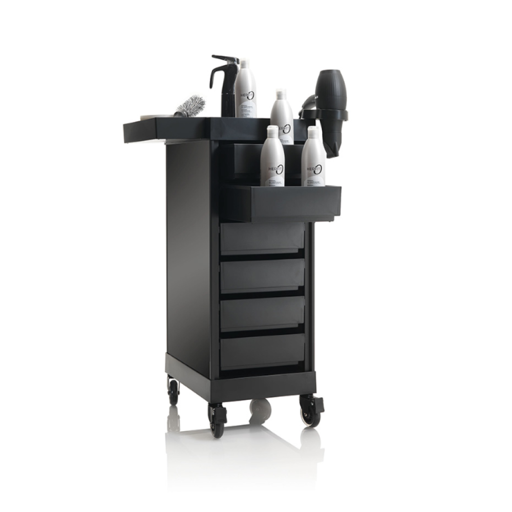 Meistara ratiņi CARRELLO SOLID PRO BLACK (375.398)