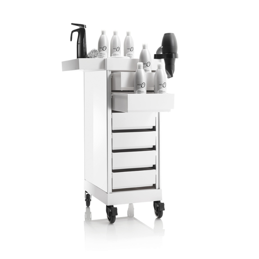 Meistara ratiņi CARRELLO SOLID PRO WHITE (375.399)
