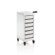 Meistara ratiņi CARRELLO SOLID PRO WHITE (375.399)