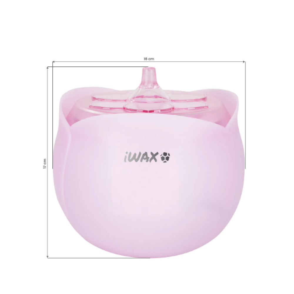 Vaska sildītājs iWax Flower 100W, rozā (149530)