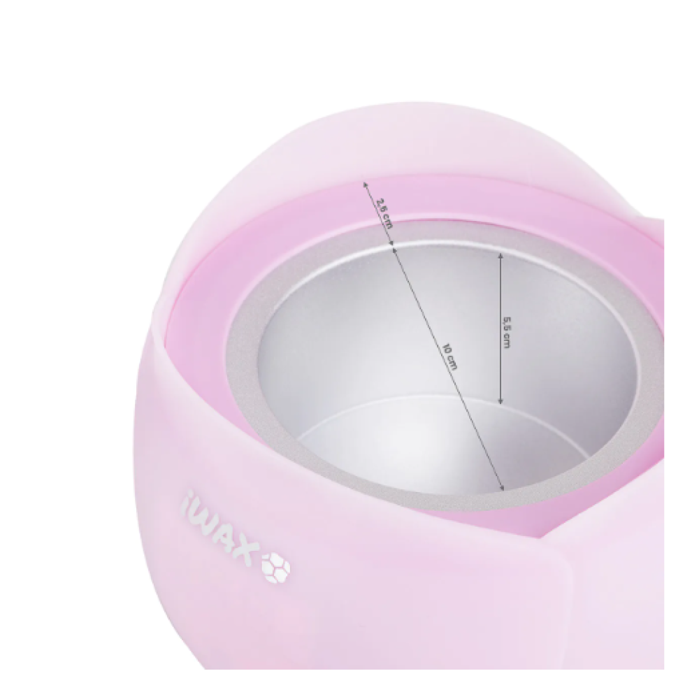 Vaska sildītājs iWax Flower 100W, rozā (149530)