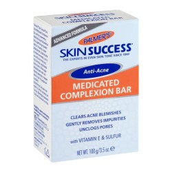 Palmer's Skin Success Anti-Acne Medicated Complexion Bar - Antibakteriālās ziepes sejai, 100g.