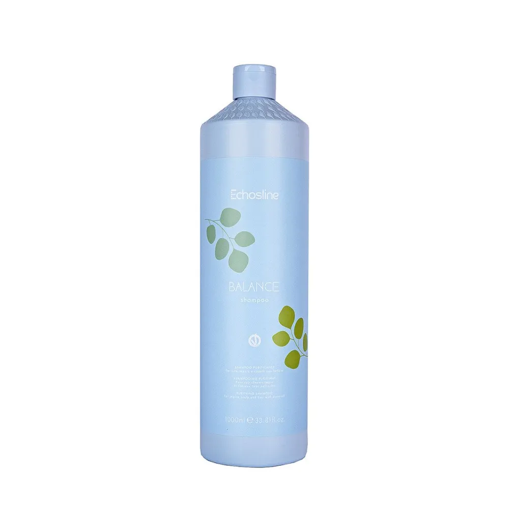 ECHOSLINE Balance Shampoo - Очищающий шампунь, 1000ml