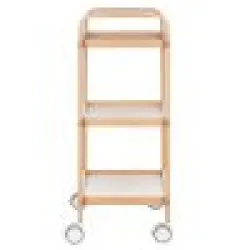 COSMETIC TABLE HS09 WOOD-WHITE