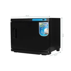 TOWEL WARMER WITH STERILIZER UV-C 23L BLACK