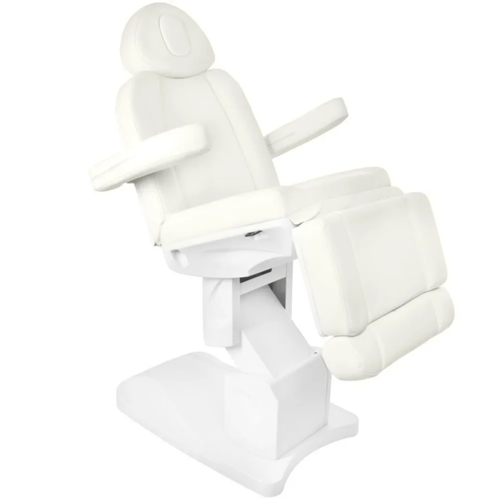 Electric beauty chair Azzurro 708A 4 motors, white Electric beauty chair Azzurro 708A 4 motors, white