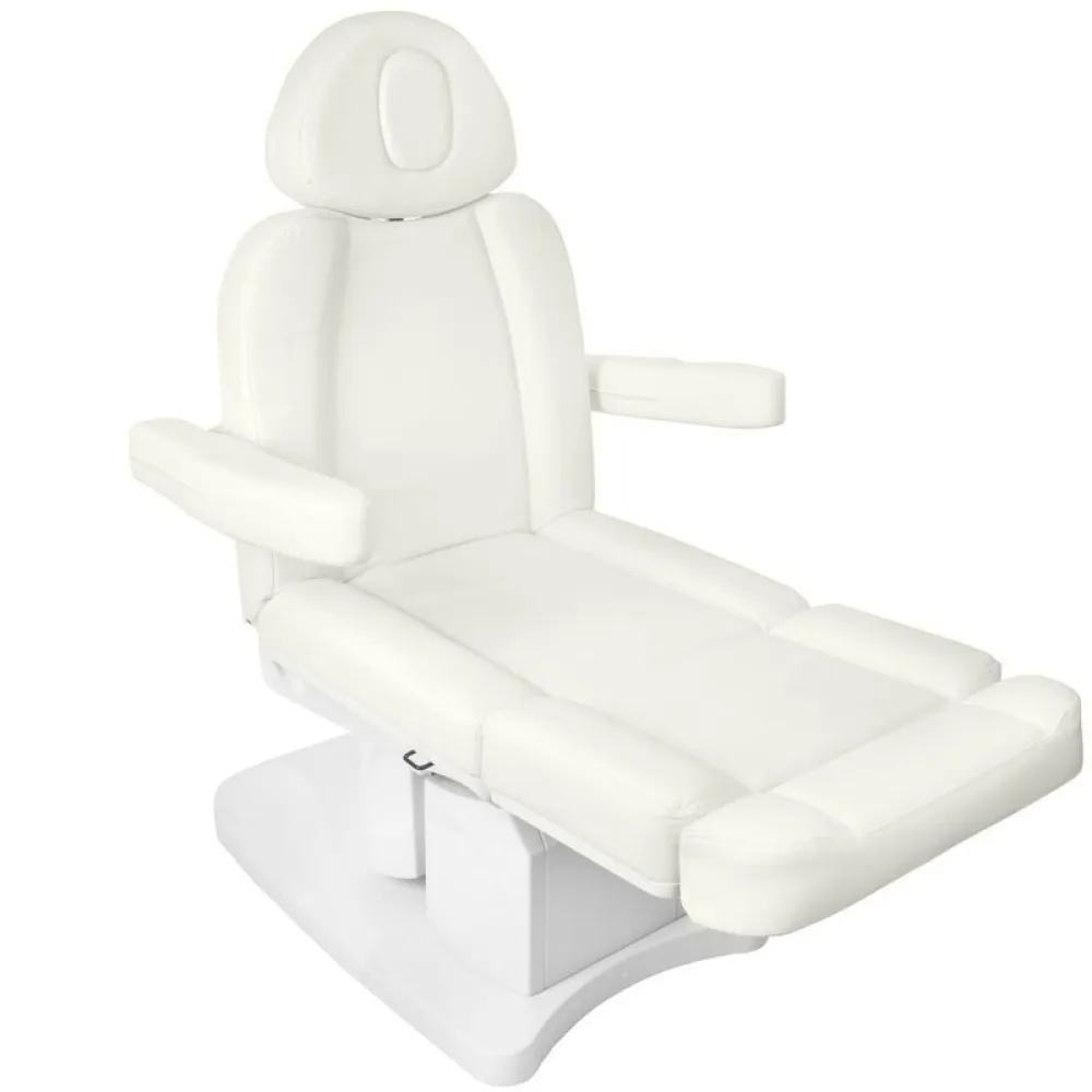 Electric beauty chair Azzurro 708A 4 motors, white Electric beauty chair Azzurro 708A 4 motors, white