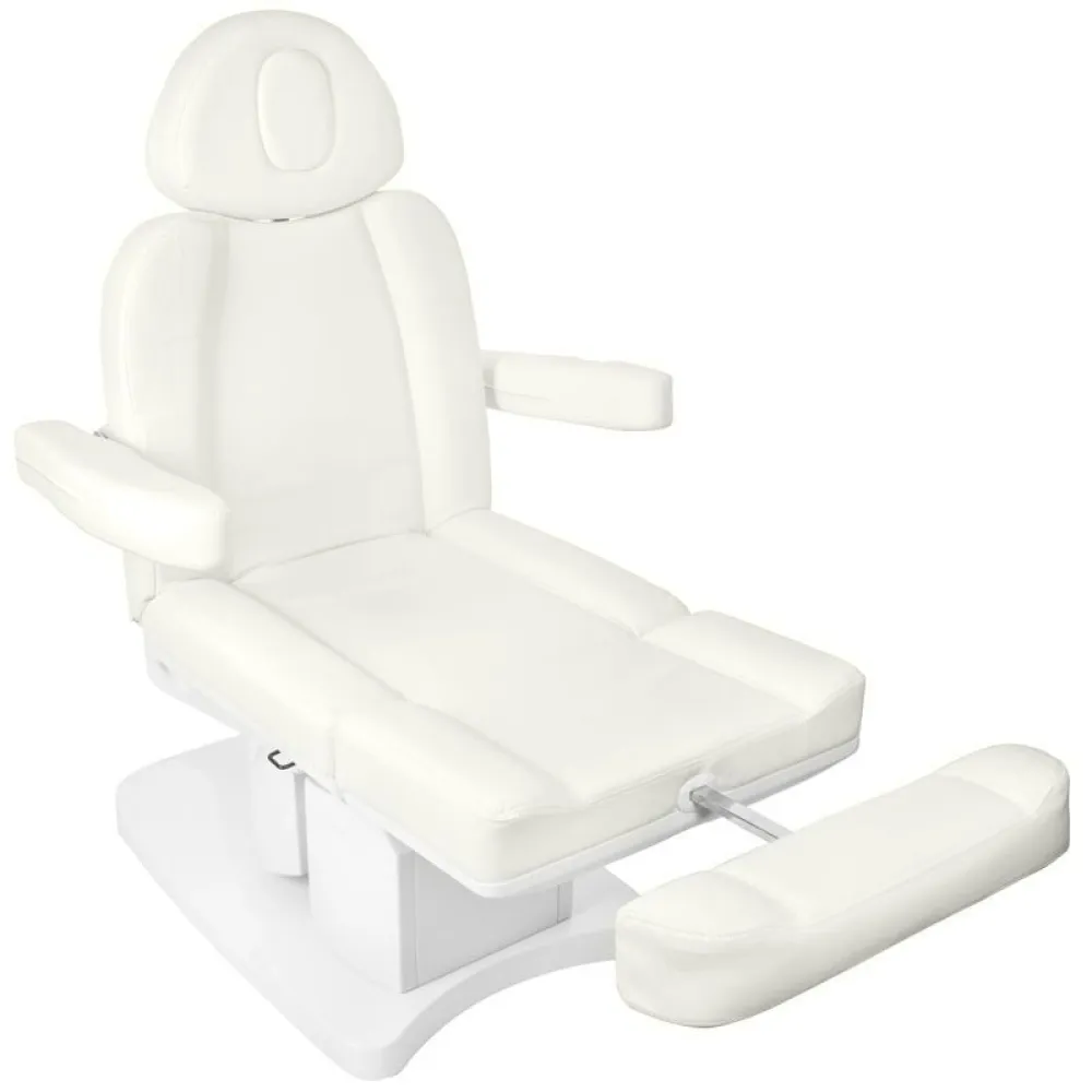 Electric beauty chair Azzurro 708A 4 motors, white Electric beauty chair Azzurro 708A 4 motors, white