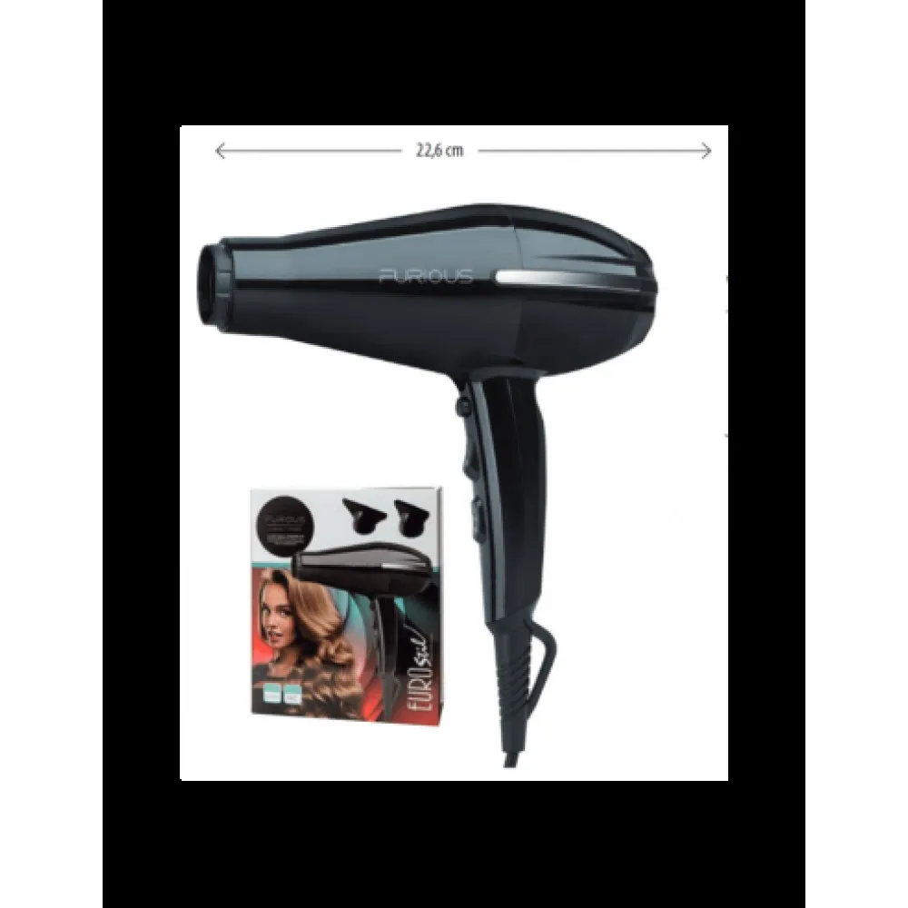 Hair dryer FURIOUS (ions, ceramics, tourmaline), 2200W Hair dryer FURIOUS (ions, ceramics, tourmaline), 2200W