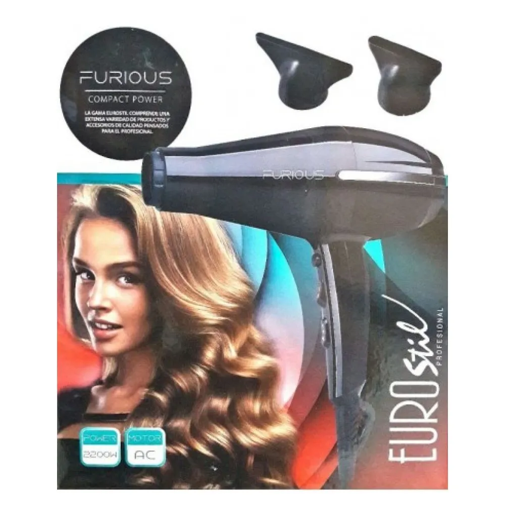 Hair dryer FURIOUS (ions, ceramics, tourmaline), 2200W Hair dryer FURIOUS (ions, ceramics, tourmaline), 2200W