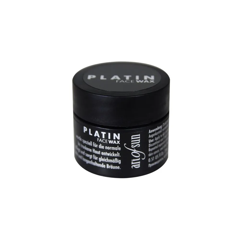 Art of Sun PLATIN Face Wax - Solārija krēms sejai un dekoltē zonai, 15ml