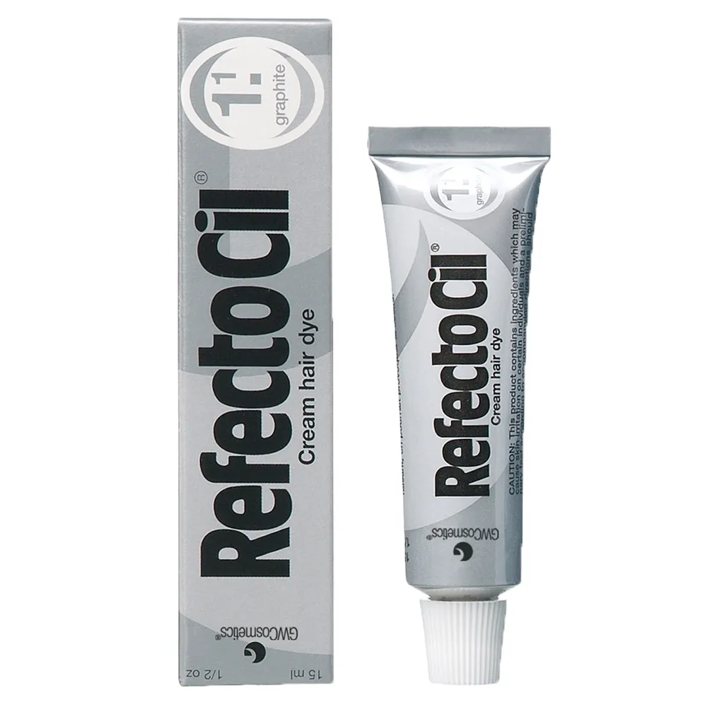 RefectoCil Nr.1.1 - Eyebrow&eyelash colour GRAPHITE RefectoCil Nr.1.1 - Eyebrow&eyelash colour GRAPHITE