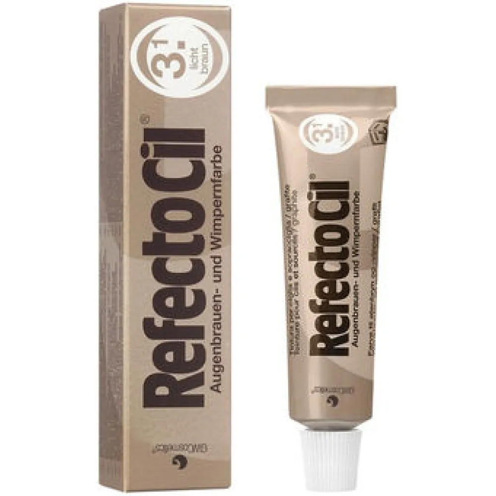RefectoCil Nr.3.1 - Eyebrow&eyelash colour LIGHT BROWN RefectoCil Nr.3.1 - Eyebrow&eyelash colour LIGHT BROWN