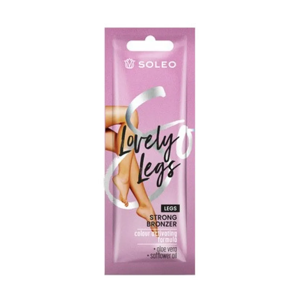 SOLEO Lovely Legs - Intensīva iedeguma solārija krēms kājām, 10ml