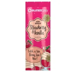 SUPERTAN Strawberry & Vanilla - Solārija krēms ar bronzeriem, 15ml
