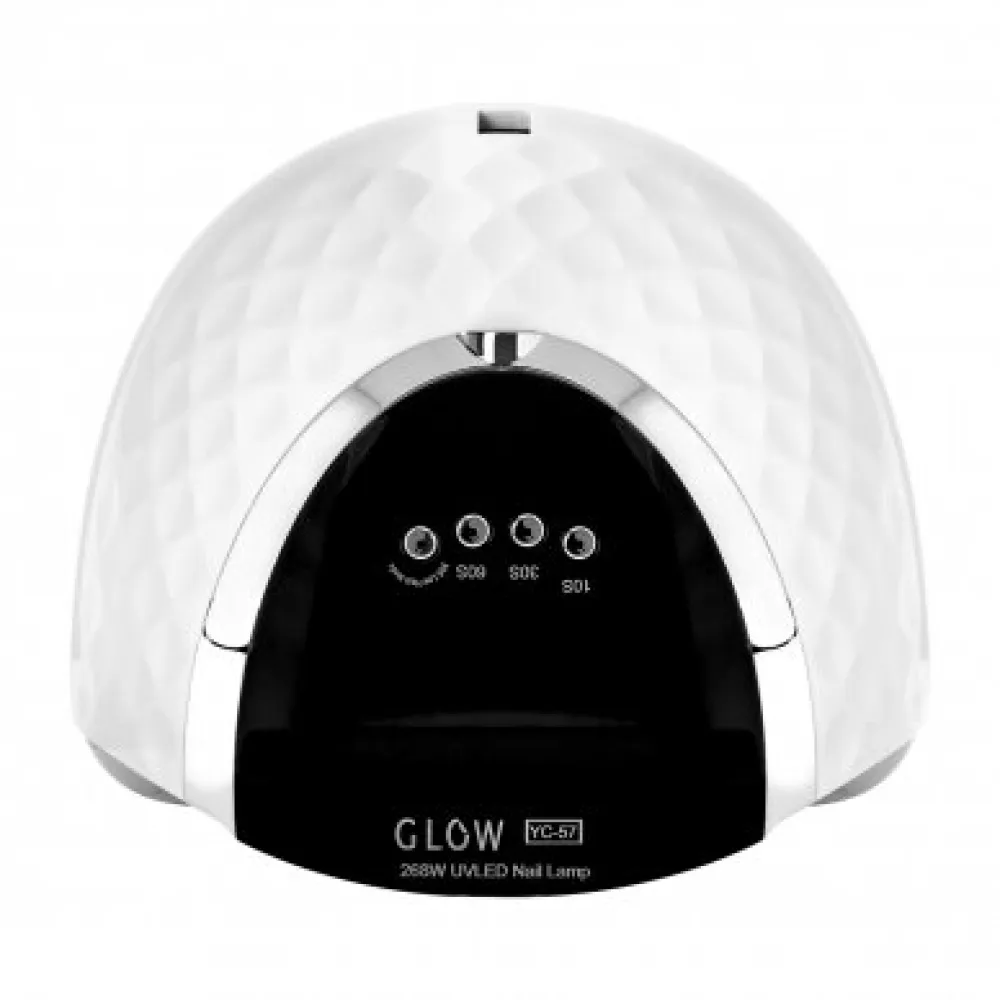 Glow UV LED лампа для ногтей YC57 White, 268W Glow UV LED лампа для ногтей YC57 White, 268W