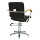 Styling hairdresser chair London B, armrest beech/ armrest black Styling hairdresser chair London B, armrest beech/ armrest black