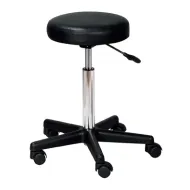 Roller hairdresser stool Gigant black Roller hairdresser stool Gigant black