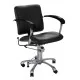 Styling hairdresser chair London D, armrest beech/ armrest black Styling hairdresser chair London D, armrest beech/ armrest black