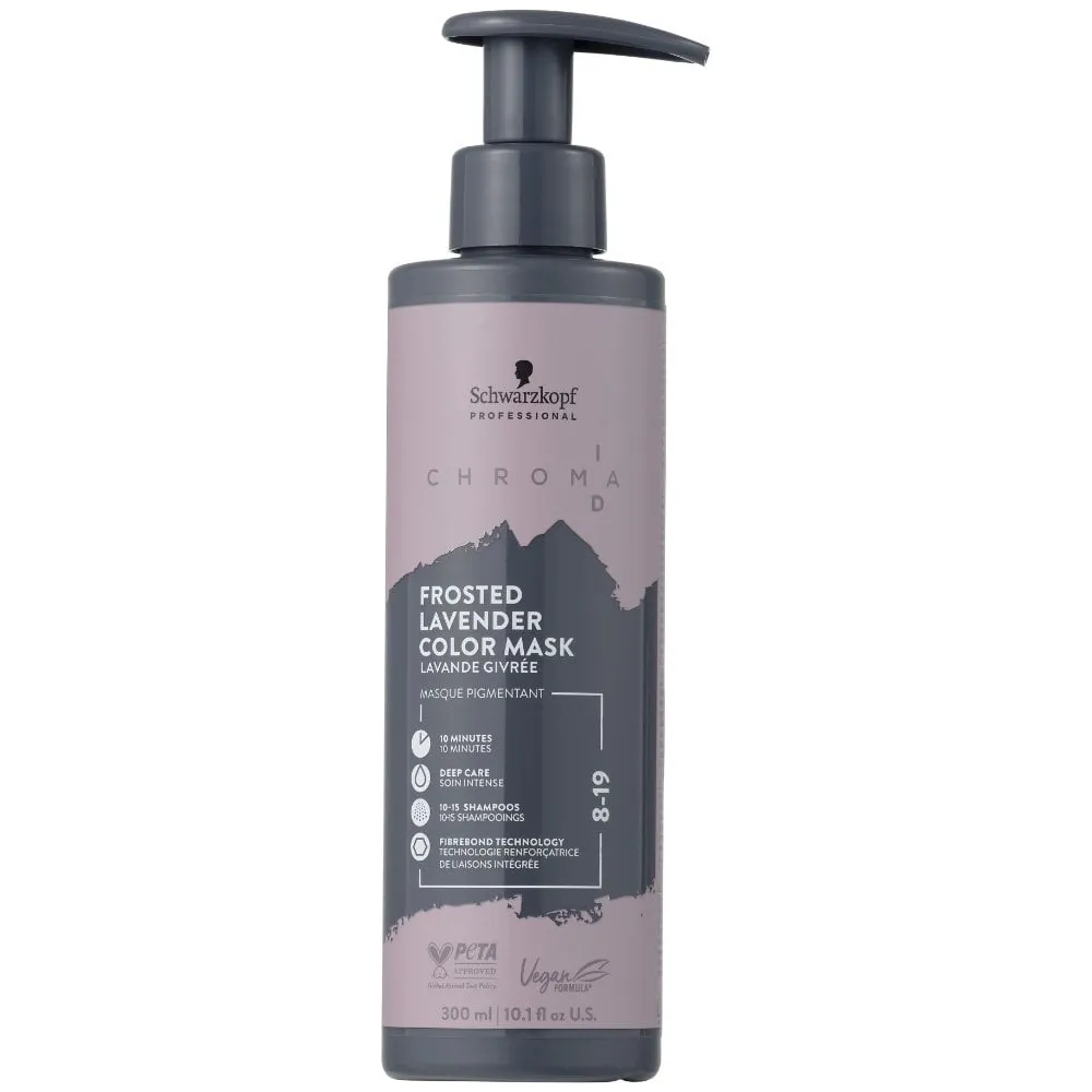Schwarzkopf Professional CHROMA ID Bonding Mask - Tonējoša maska Nr.8-19 - FROSTED LAVENDER, 300ml Schwarzkopf Professional CHROMA ID Bonding Mask - Tonējoša maska Nr.8-19 - FROSTED LAVENDER, 300ml