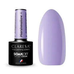 CLARESA Marshmallow 4 - Стойкий гибридный гель лак для ногтей, 5ml