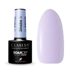 CLARESA Shake 6 - Стойкий гибридный гель лак для ногтей, 5ml