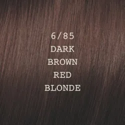 ELGON Moda&Styling Hair Colour - Krēmkrasa matiem, 6/85 - DARK BROWN RED BLONDE / tumši brūns sarkāni blonds