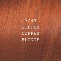 ELGON Moda&Styling Hair Colour - Krēmkrasa matiem, 7/43 - GOLDEN COPPER BLONDE / zelta vara blonds