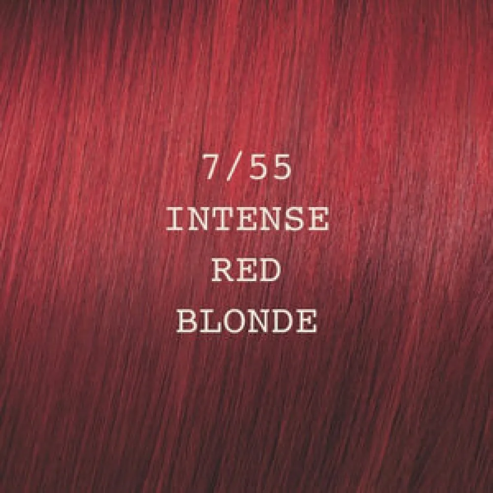 ELGON Moda&Styling Hair Colour - Krēmkrasa matiem, 7/55 - INTENSE RED BLONDE / intensīvi sarkans blonds