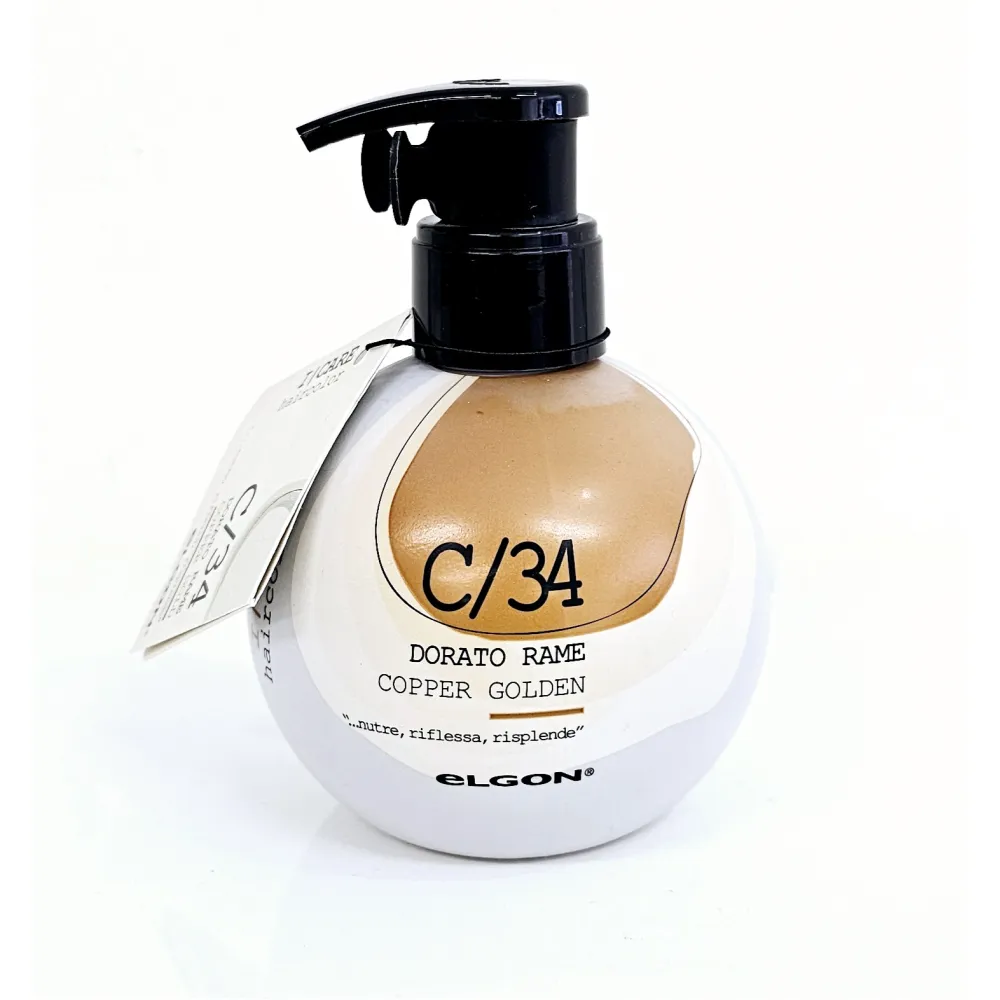ELGON I CARE haircolor, C/34, COPPER GOLDEN