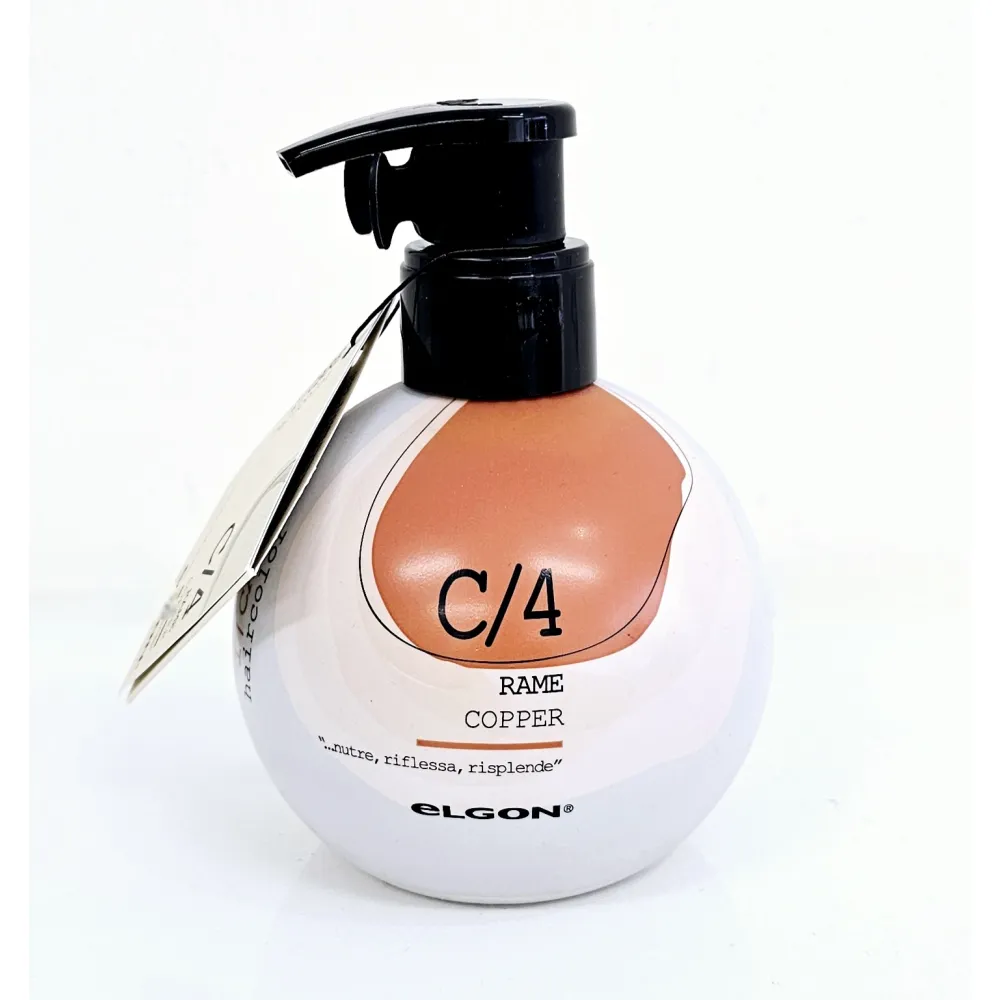 ELGON I CARE haircolor - Kondicionējošs noskalojams krāsojošs krēms, C/4, COPPER ELGON I CARE haircolor - Kondicionējošs noskalojams krāsojošs krēms, C/4, COPPER