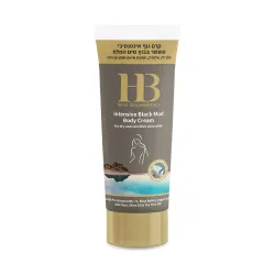 H&B Intensive Black Mud Body Cream - Intensīvs ķermeņa krēms ar Nāves jūras dubļiem, 200ml