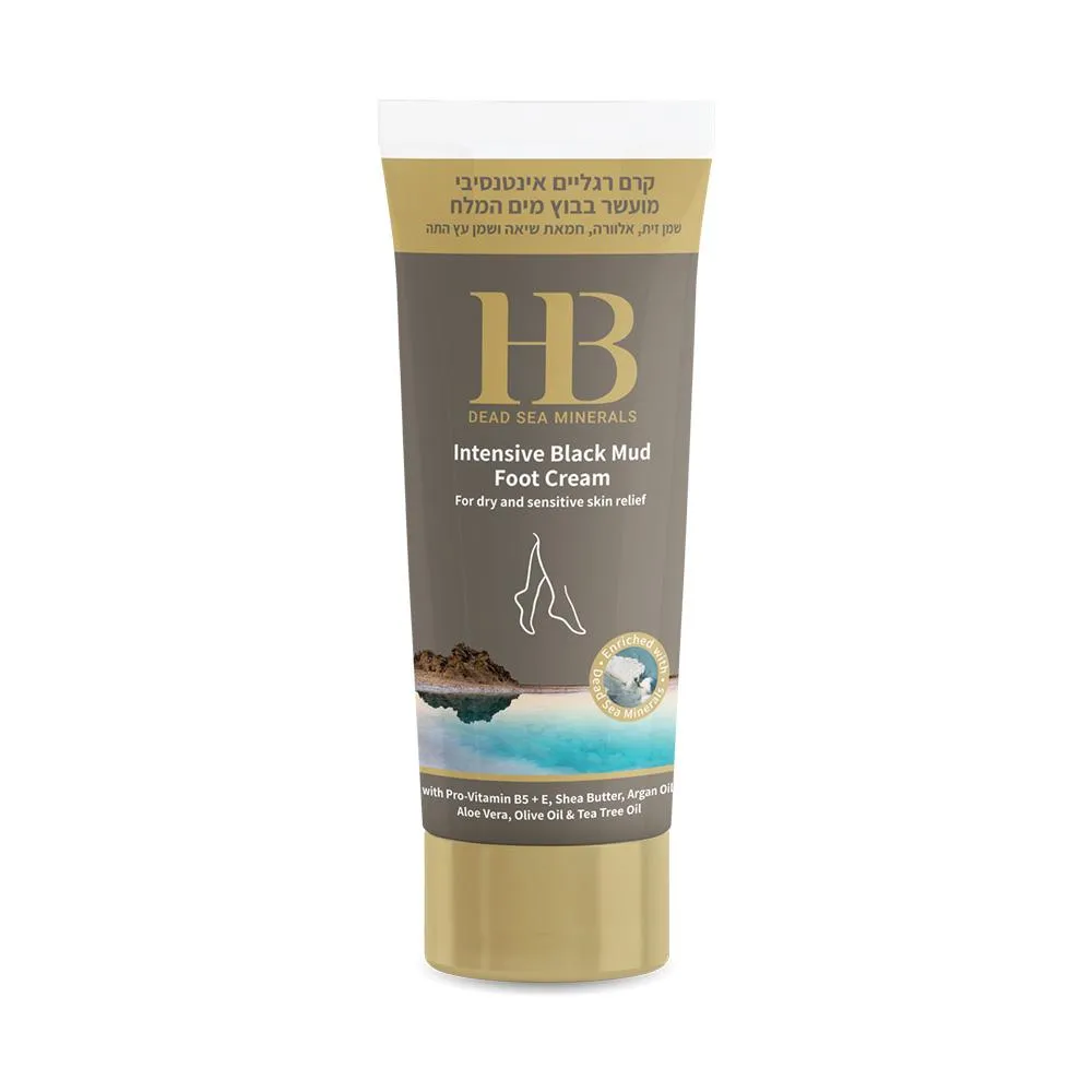 H&B Intensive Black Mud Foot cream, 100ml H&B Intensive Black Mud Foot cream, 100ml