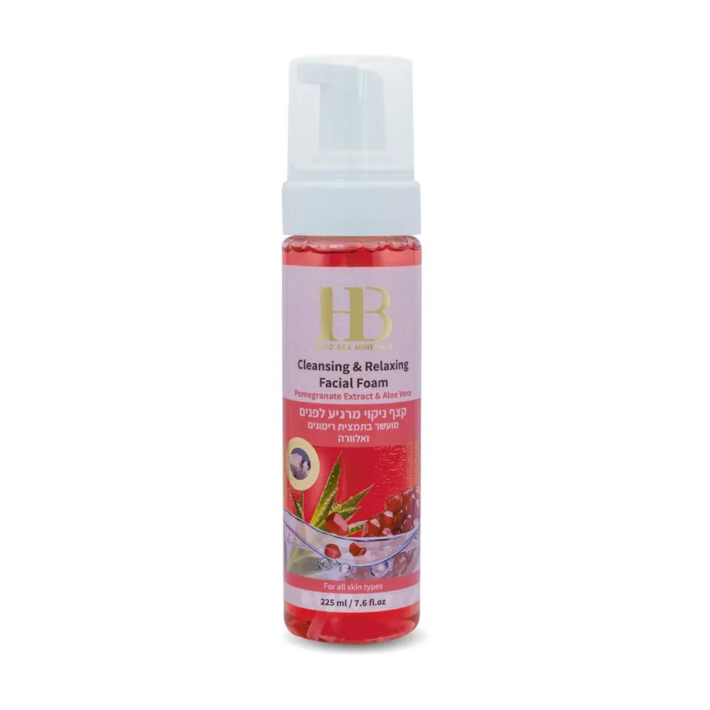 HEALTH&BEAUTY Cleansing&Relaxing Facial Foam Pomegranate extract & Aloe Vera, 225ml HEALTH&BEAUTY Cleansing&Relaxing Facial Foam Pomegranate extract & Aloe Vera, 225ml