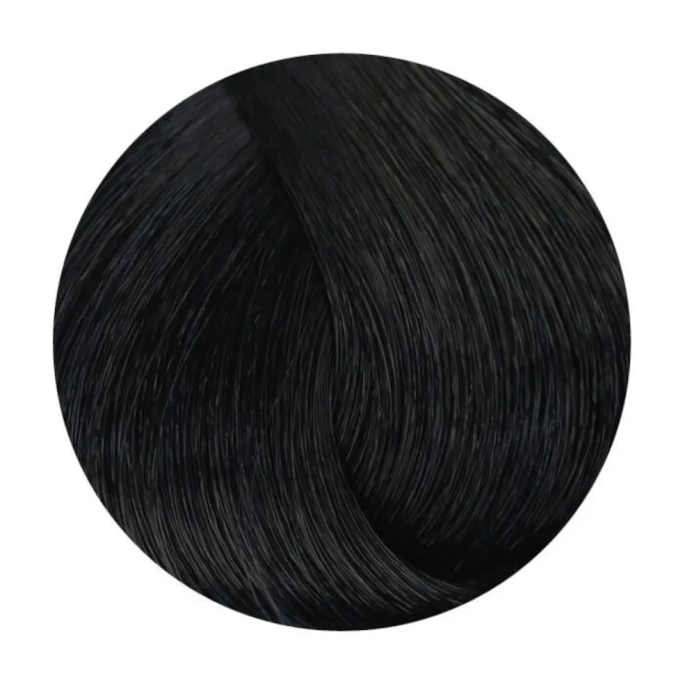 Inebrya color Nr.1/10 BLACK BLUE - Permanenta matu krāsa