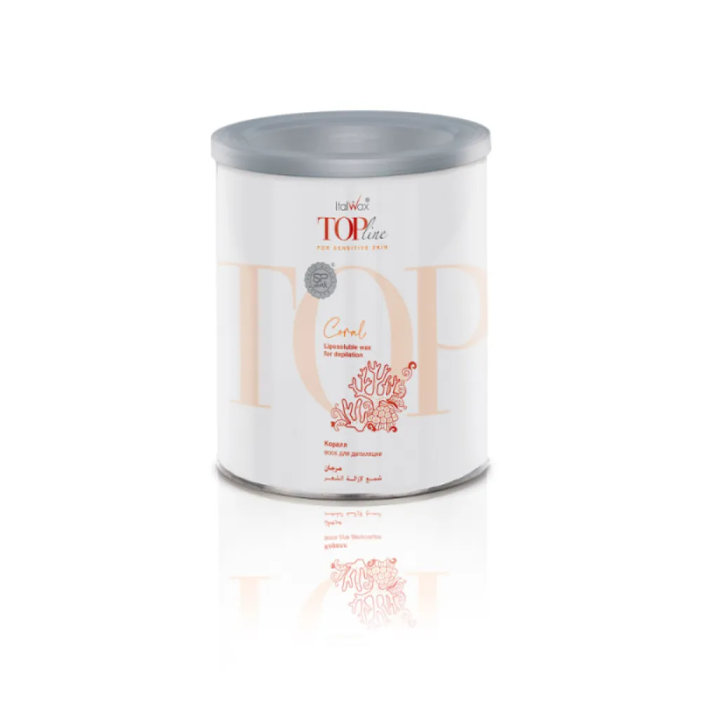 ItalWax Top Line Coral wax - Mīkstais vasks Korāls, 800ml