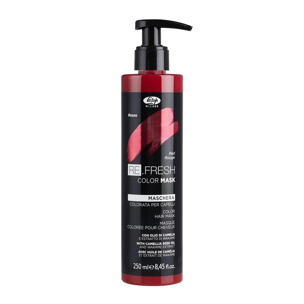 Lisap Milano Re.Fresh Color Mask - Тонирующая маска для волос, RED