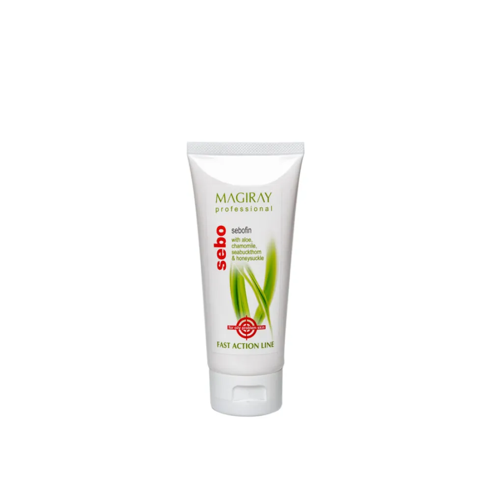 MAGIRAY Fast Action Line Sebofin mask - Маска для чувствительной кожи для проблемной кожи, 125ml