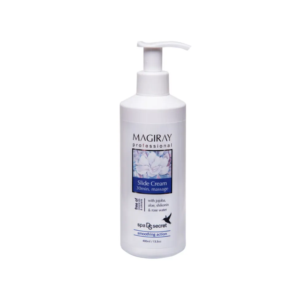 MAGIRAY Slide cream 30min. massage - Массажный крем, 400ml