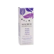 MAGIRAY PEARL WHITE ALPHA CREAM - Nakts krēms ar AHA nobriedušai, pigmentētai ādai