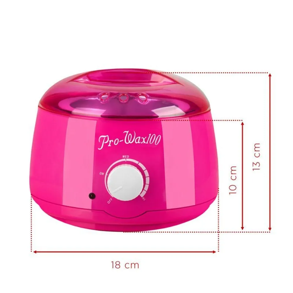Нагреватель для воска Pro Wax 100, 400ml, розовый