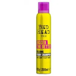 TIGI Bed Head Bigger The Better Volume Shampoo - Šampūns-putas apjomam visiem matu tipiem, 200ml