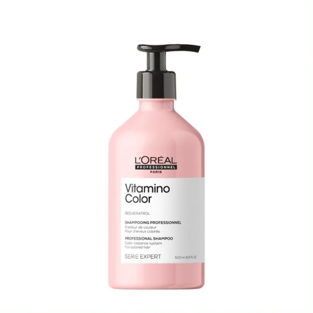 L'Oreal Professionnel Serie Expert Vitamino Color Shampoo - Šampūns krāsotiem matiem, 500ml L'Oreal Professionnel Serie Expert Vitamino Color Shampoo - Šampūns krāsotiem matiem, 500ml