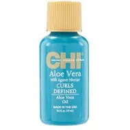 CHI Aloe Vera with Agave Nectar oil - Масло для кудрявых волос, 15ml
