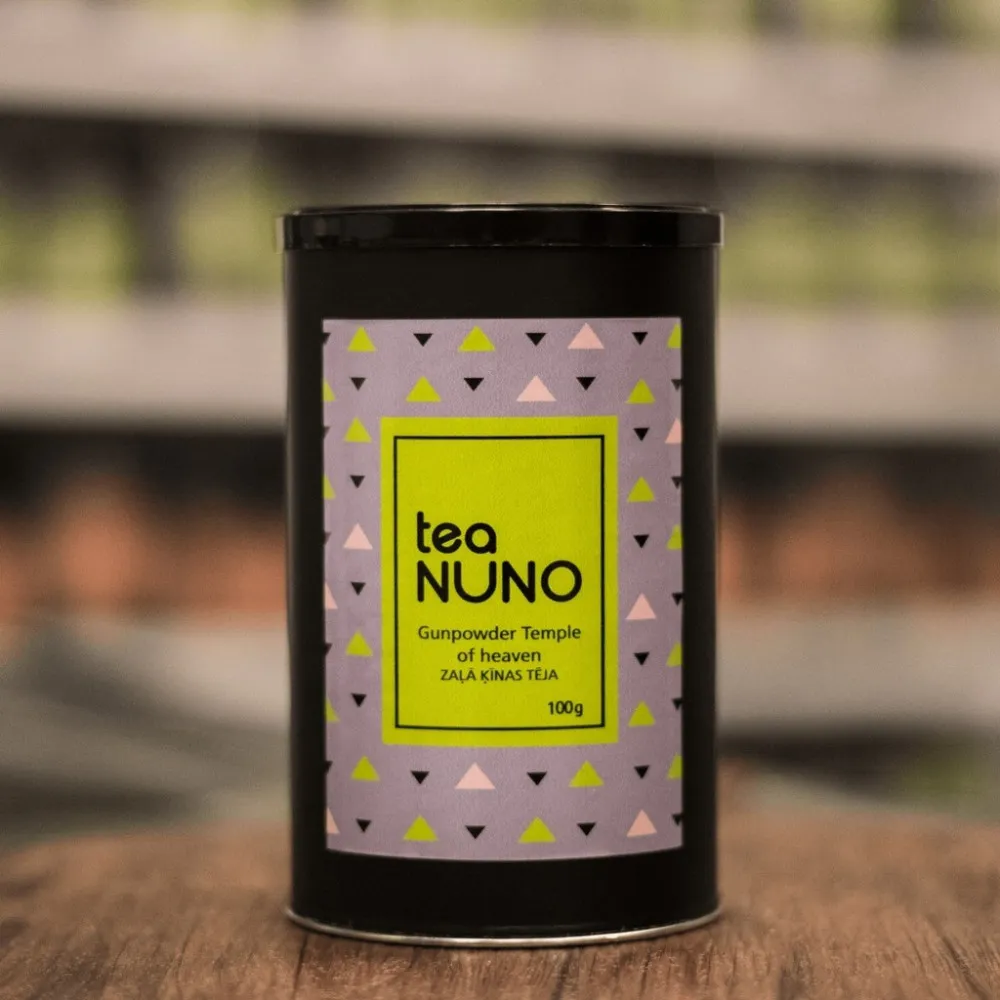 GUNPOWDER TEMPLE OF HEAVEN zaļā tēja, 100gr. GUNPOWDER TEMPLE OF HEAVEN zaļā tēja, 100gr.