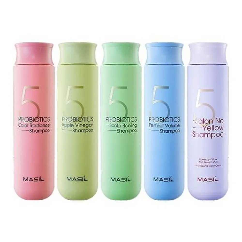 MASIL 5 Probiotics Color Radiance Shampoo - Šampūns ar probiotiķiem matu krāsas aizsardzībai, 300ml