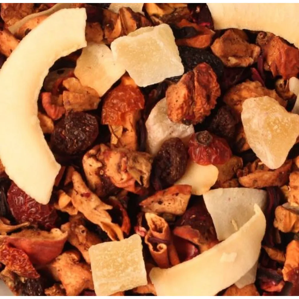 PINA COLADA augļu tēja ar augļu gabaliņiem, 100gr. PINA COLADA augļu tēja ar augļu gabaliņiem, 100gr.