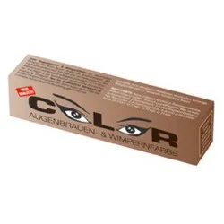 COLOR Eyebrow and eyelash colour NATURAL BROWN