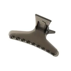 Зажимы для волос Comair Duck bill clips large, black 12шт.