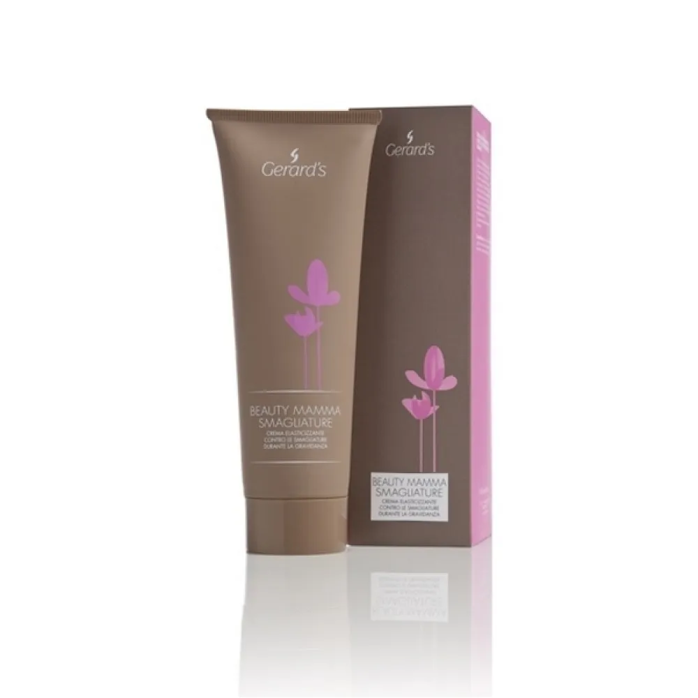 GERARD'S BEAUTY MAMMA SMAGLIATURE - Elastizējošs krēms striju novēršanai grūtniecības un bērna barošanas laikā, 250ml GERARD'S BEAUTY MAMMA SMAGLIATURE - Elastizējošs krēms striju novēršanai grūtniecības un bērna barošanas laikā, 250ml